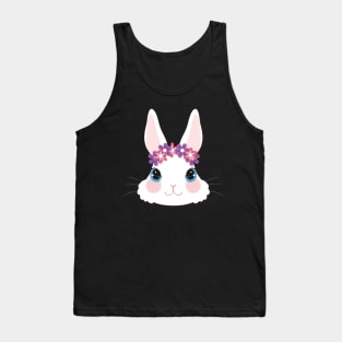 Bunny - Cute bunny Pink Design Tank Top